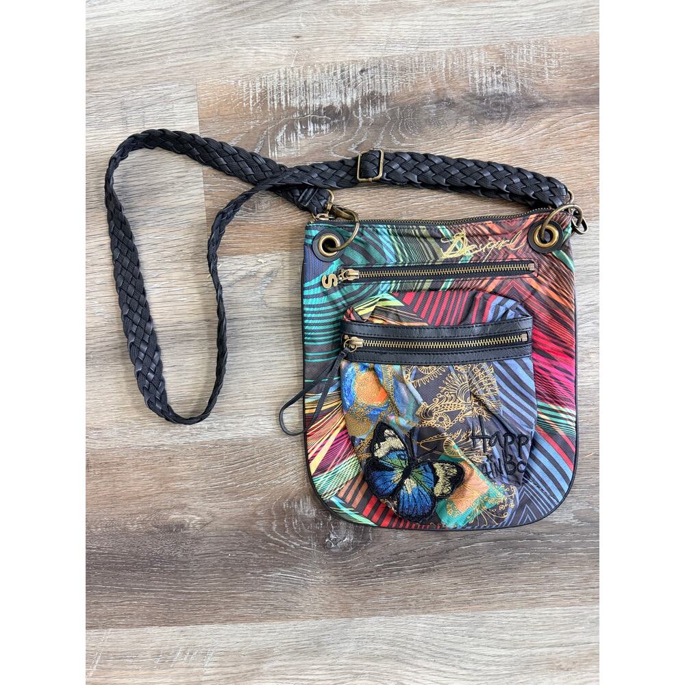 Vintage Desigual crossbody bag Butterfly Y2K